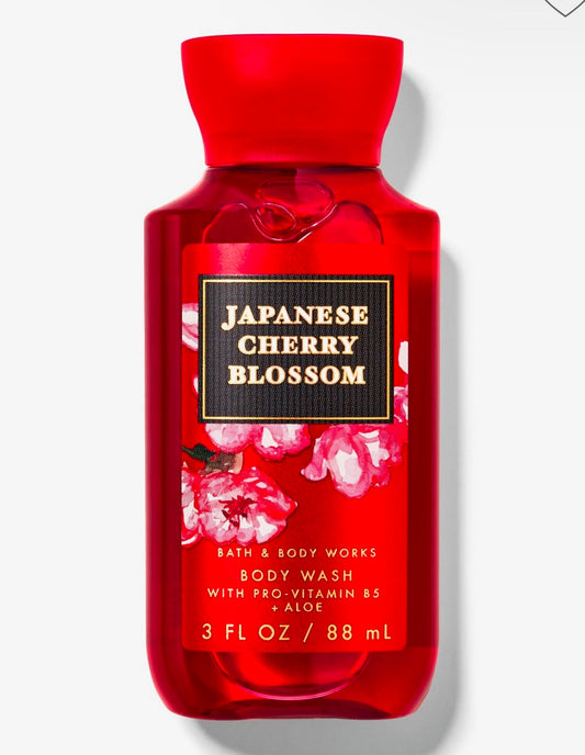 Bath & Body Works 
Japanese Cherry Blossom
With Pro - Vitamin B5 + Aloe