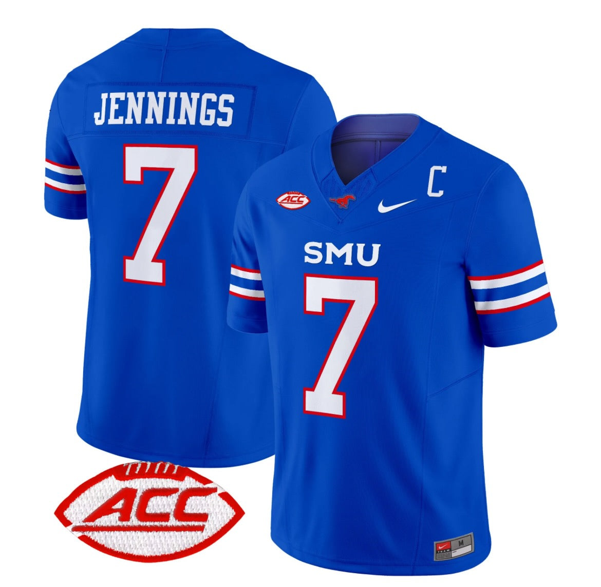 Keven Jennings SMU  “Dallas”Jersey